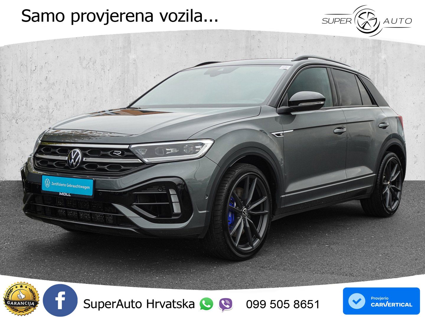 Volkswagen T-Roc R 2.0 TSI (300 KS) OPF 4M DSG LED+GR SJED+ACC