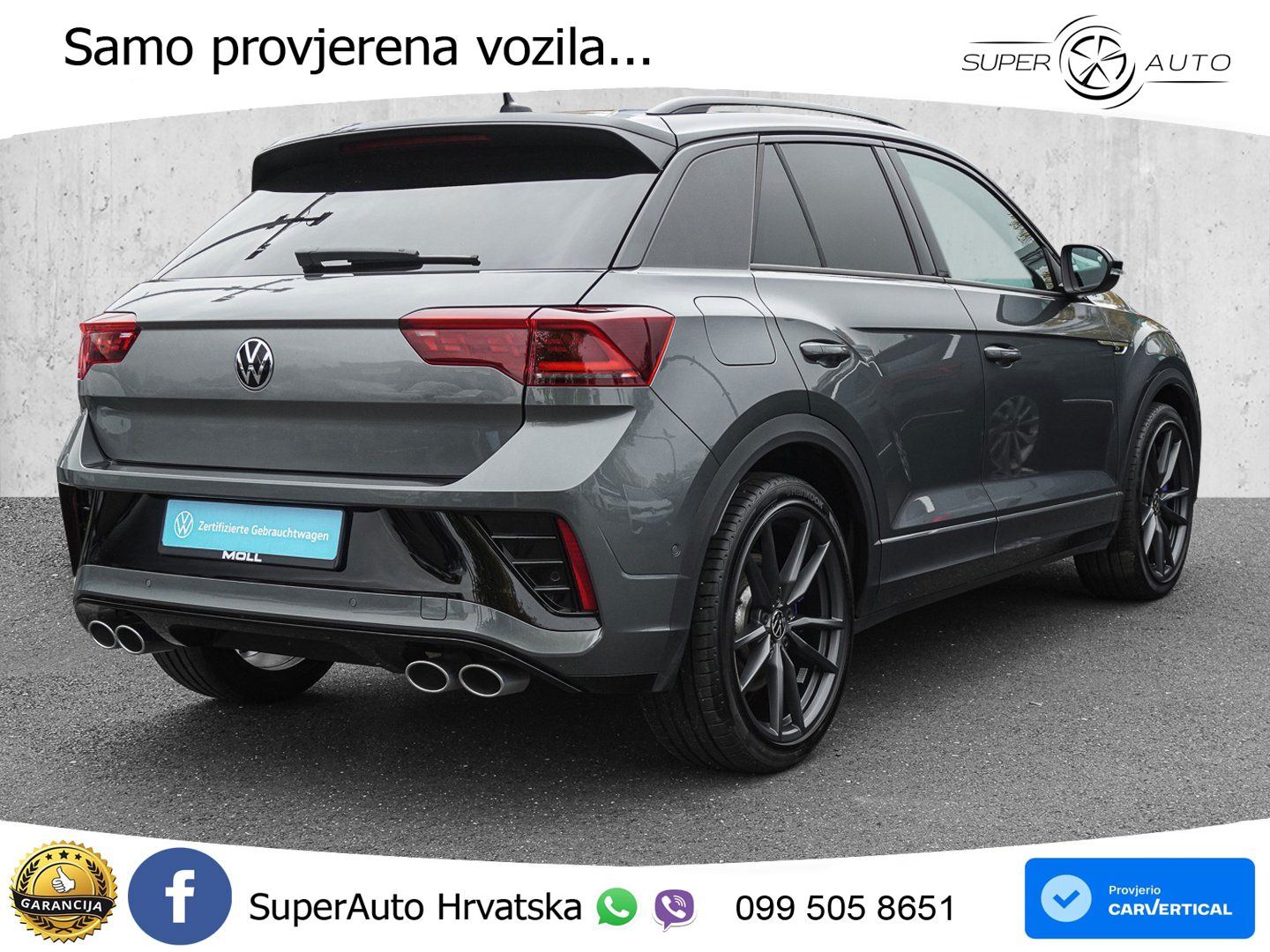 Volkswagen T-Roc R 2.0 TSI (300 KS) OPF 4M DSG LED+GR SJED+ACC