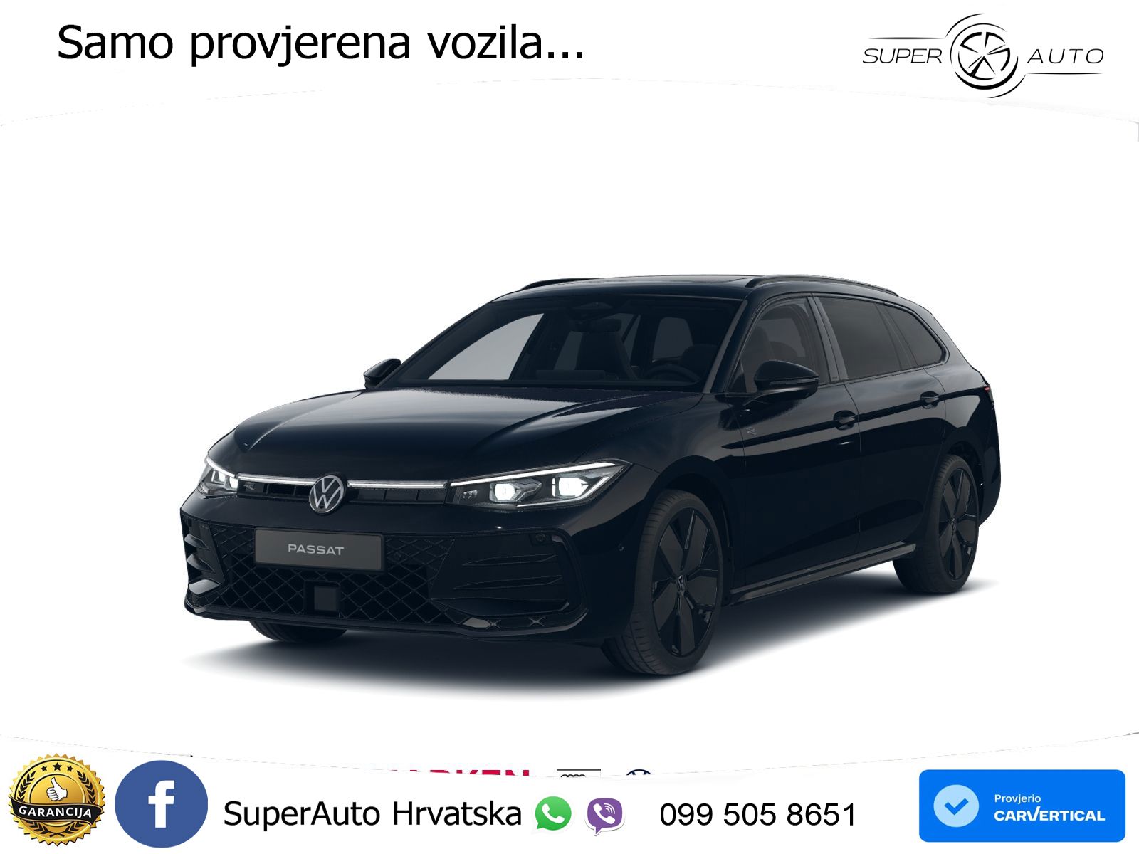 Volkswagen Passat Variant 2.0 TDI (193 KS) 4MOTION DSG R-Line LED+GR SJED+ACC