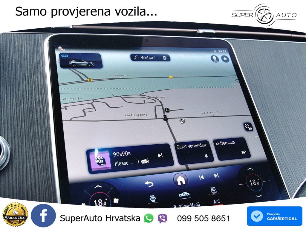 Mercedes EQE SUV 300 100 kWh (245 KS) LED+GR SJED+ACC