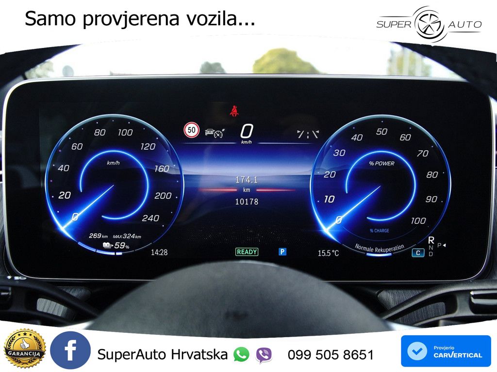 Mercedes EQE SUV 300 100 kWh (245 KS) LED+GR SJED+ACC