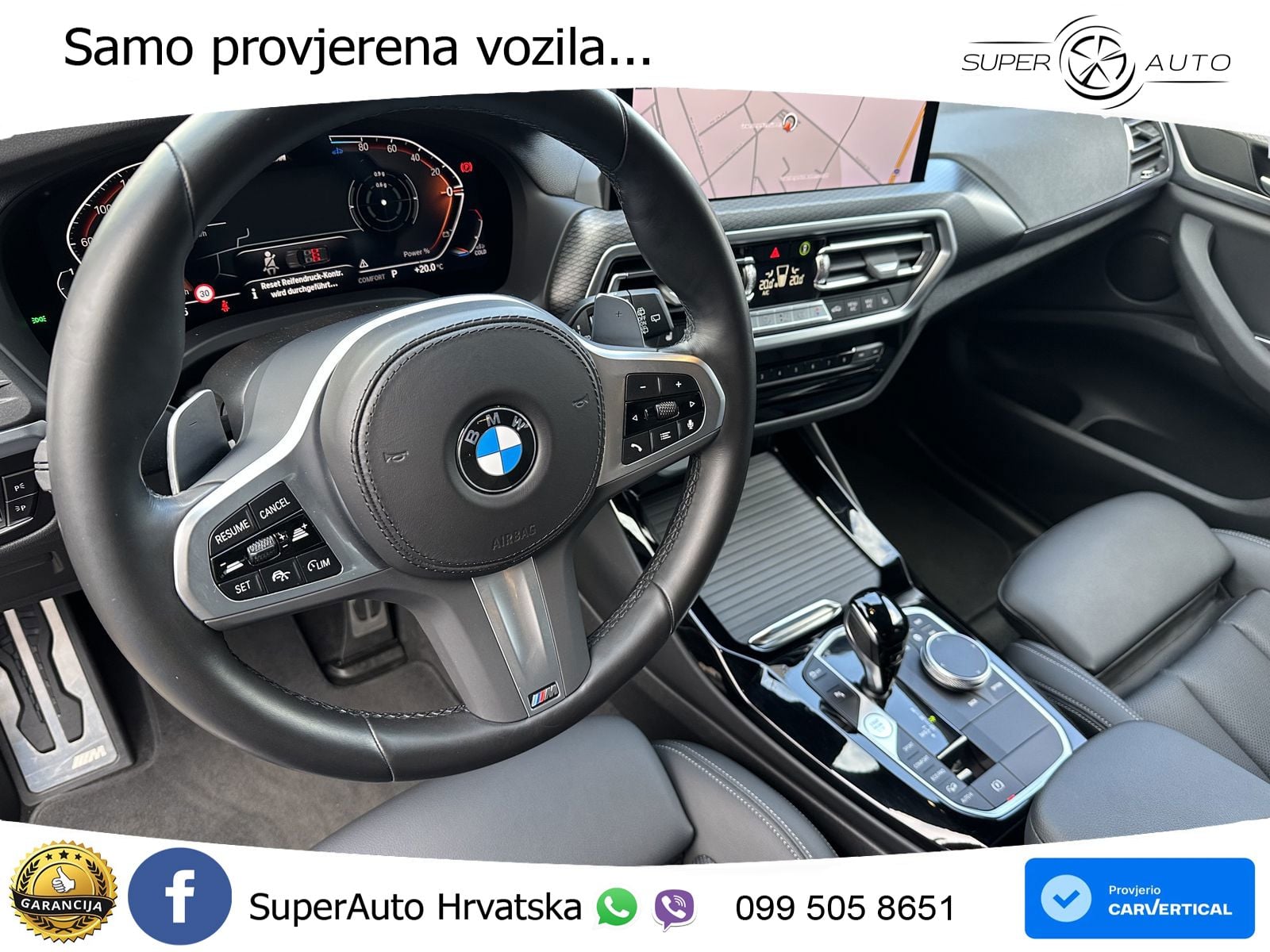 BMW X3 20d xDrive Steptronic M Sport LED+GR SJED+ACC