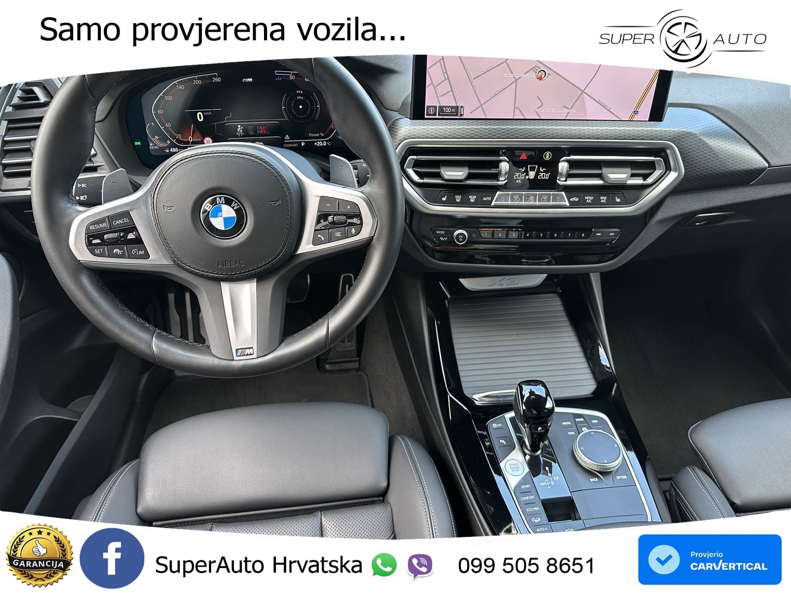 BMW X3 20d xDrive Steptronic M Sport LED+GR SJED+ACC