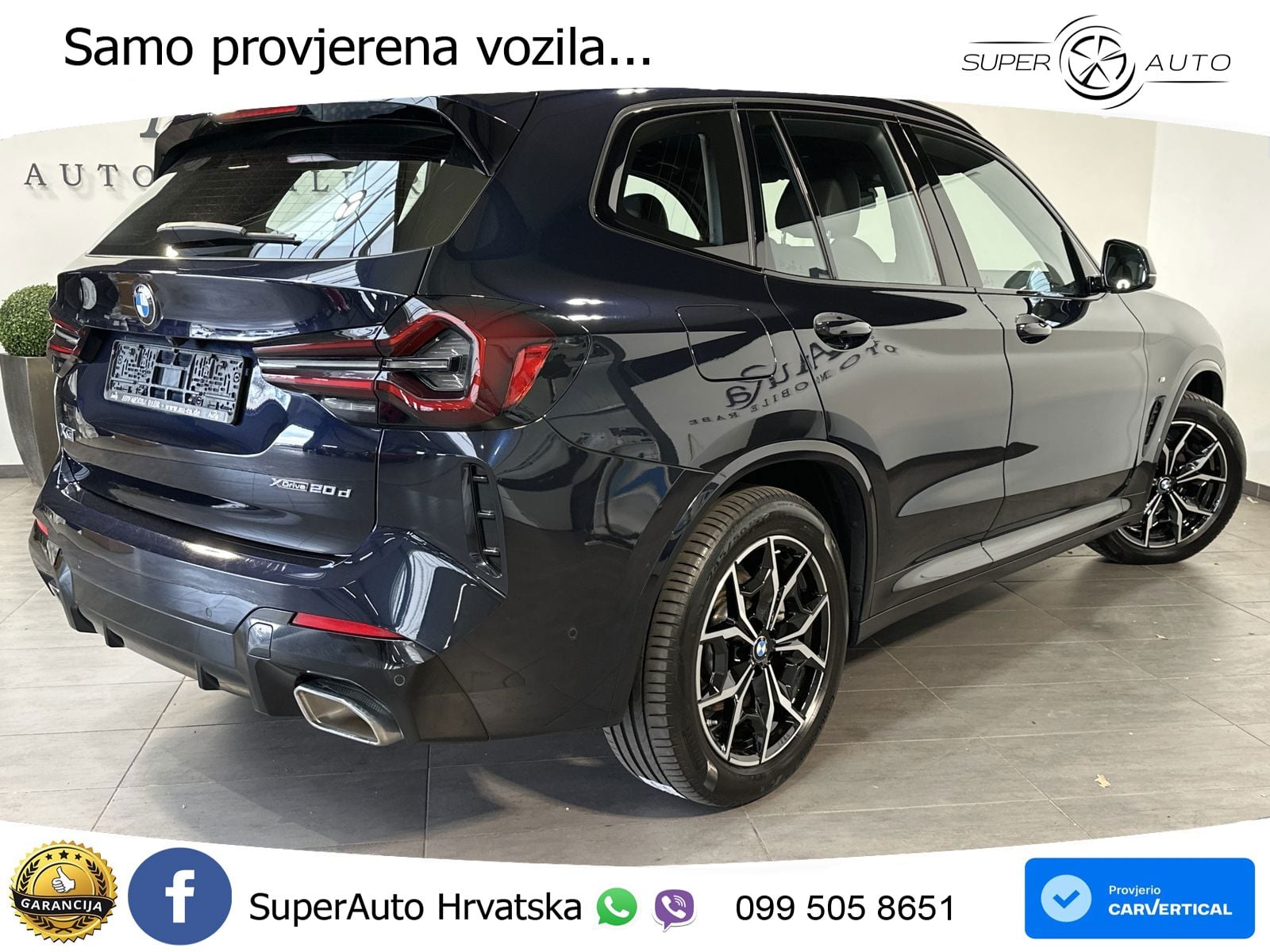 BMW X3 20d xDrive Steptronic M Sport LED+GR SJED+ACC