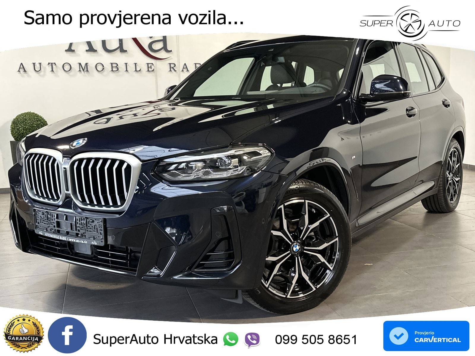 BMW X3 20d xDrive Steptronic M Sport LED+GR SJED+ACC