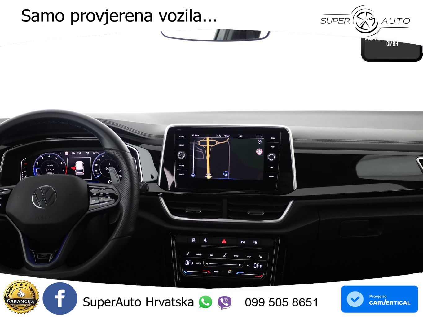 Volkswagen T-Roc I R 2.0 TSI (300 KS) OPF 4M DSG MATRIX+GR SJED+KAM
