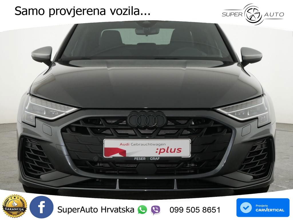 Audi S3 Limuzina 2.0 TFSI (333 KS) quattro S tronic LED+GR SJED+ACC