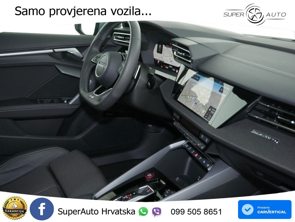 Audi S3 Limuzina 2.0 TFSI (333 KS) quattro S tronic LED+GR SJED+ACC