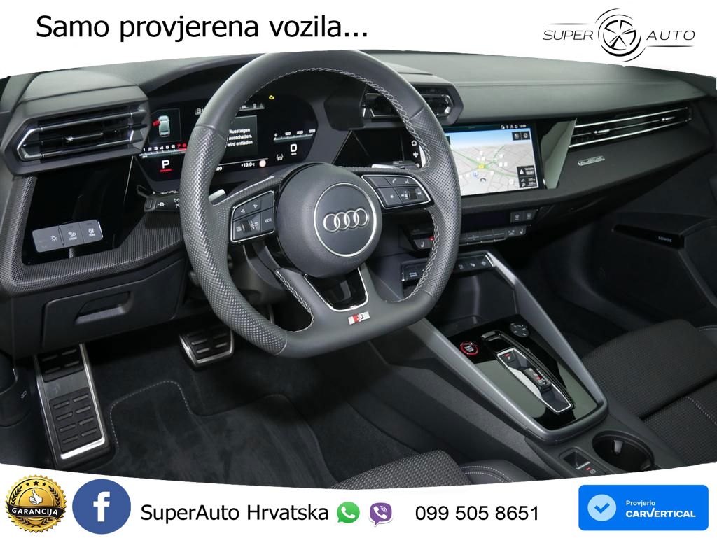 Audi S3 Limuzina 2.0 TFSI (333 KS) quattro S tronic LED+GR SJED+ACC