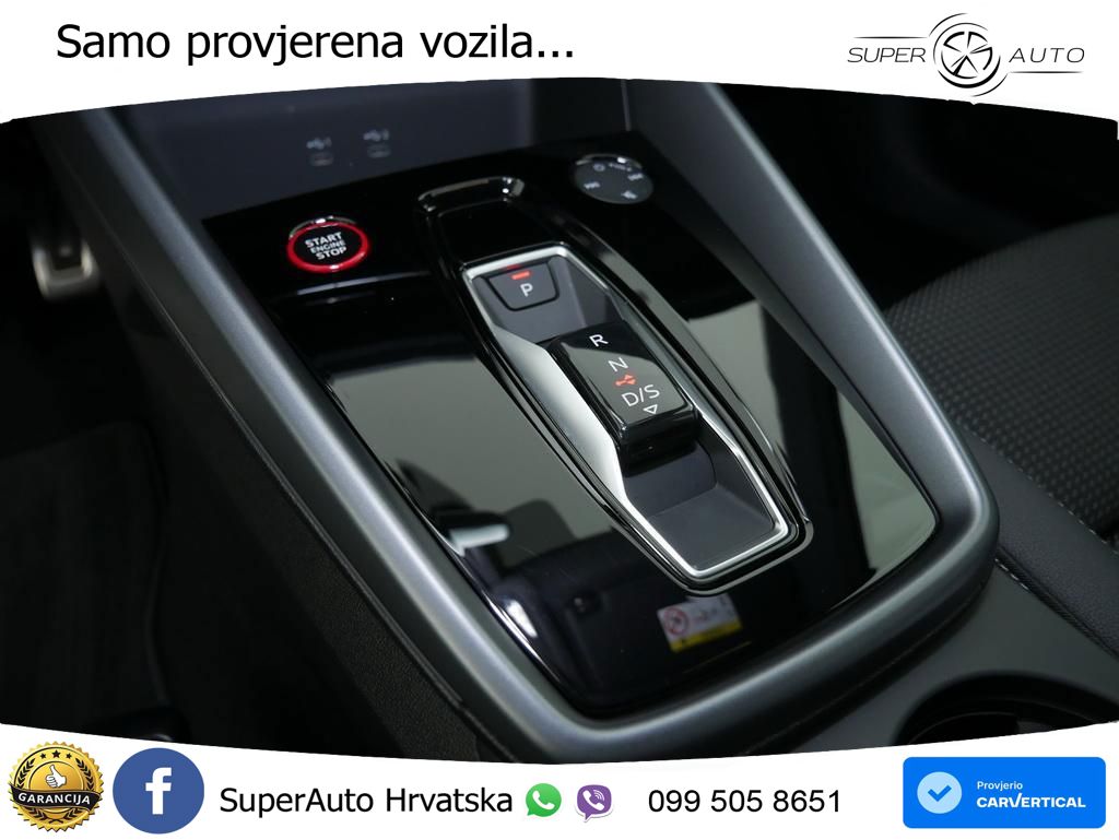 Audi S3 Limuzina 2.0 TFSI (333 KS) quattro S tronic LED+GR SJED+ACC