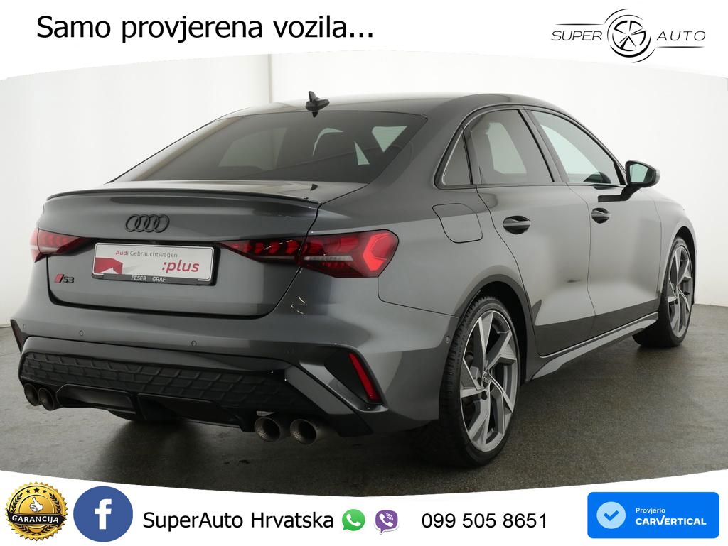Audi S3 Limuzina 2.0 TFSI (333 KS) quattro S tronic LED+GR SJED+ACC