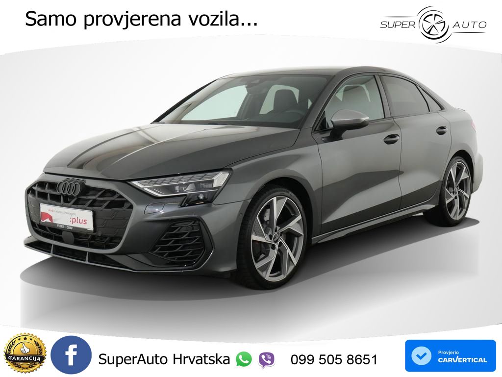 Audi S3 Limuzina 2.0 TFSI (333 KS) quattro S tronic LED+GR SJED+ACC