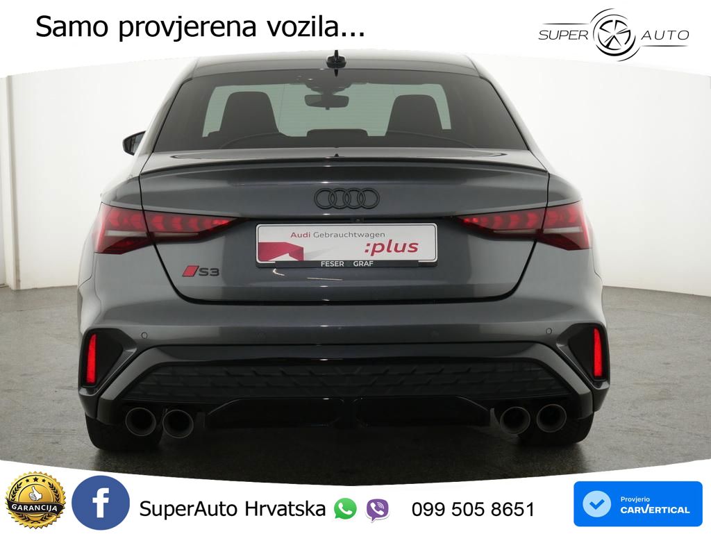 Audi S3 Limuzina 2.0 TFSI (333 KS) quattro S tronic LED+GR SJED+ACC