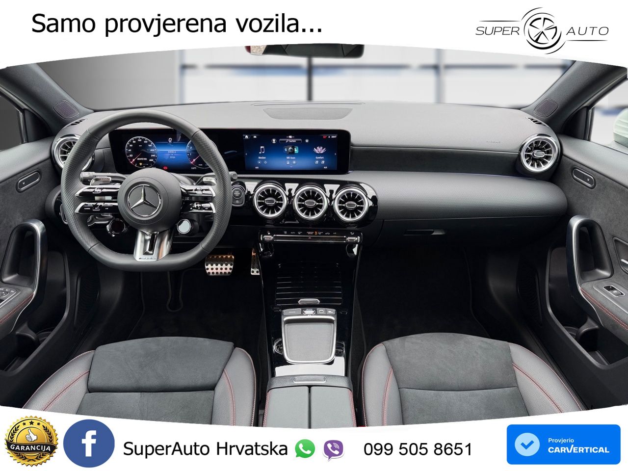 Mercedes-Benz AMG A 35 4MATIC AMG SPEEDSHIFT DCT LED+GR SJED+ACC