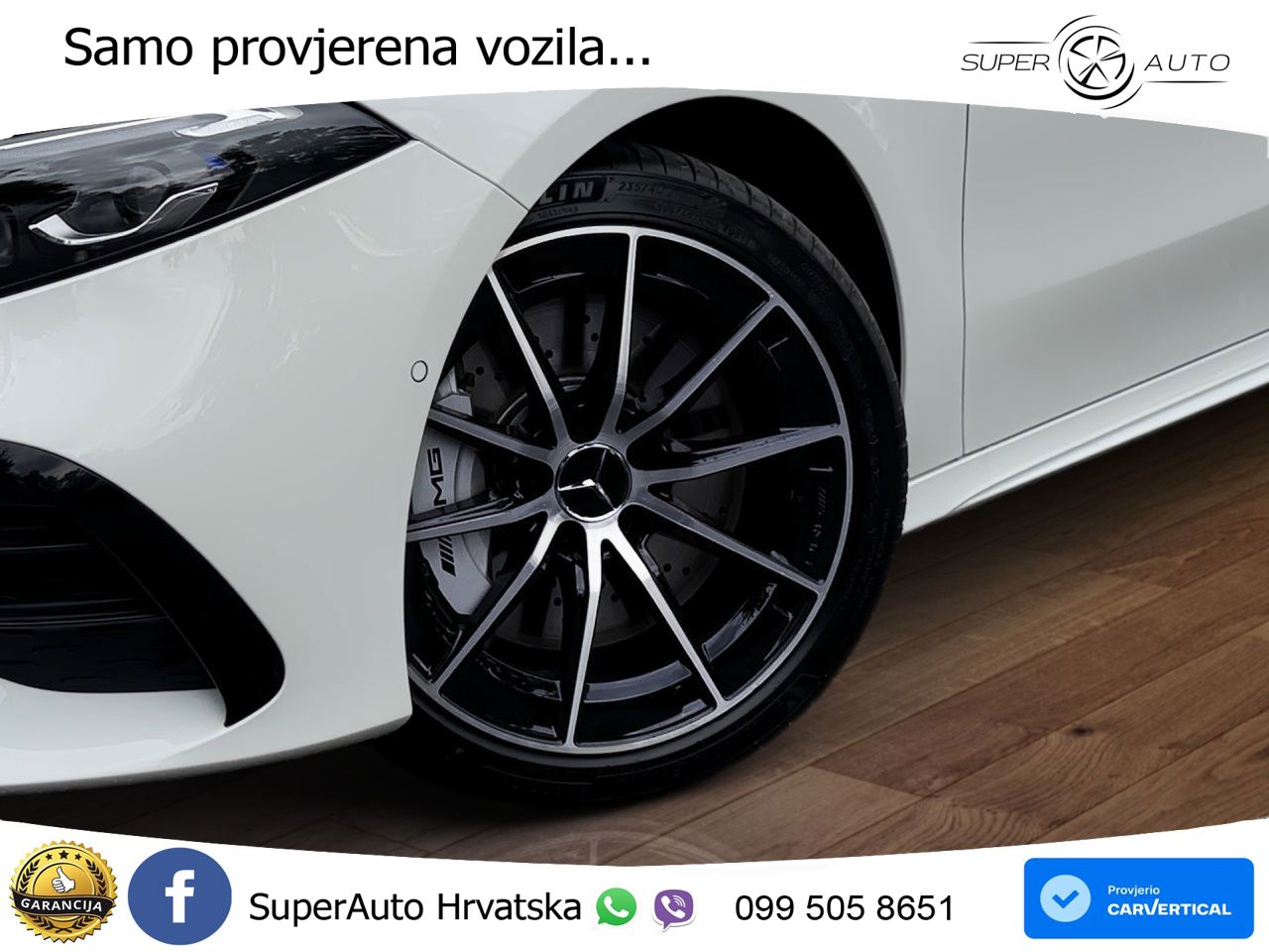 Mercedes-Benz AMG A 35 4MATIC AMG SPEEDSHIFT DCT LED+GR SJED+ACC
