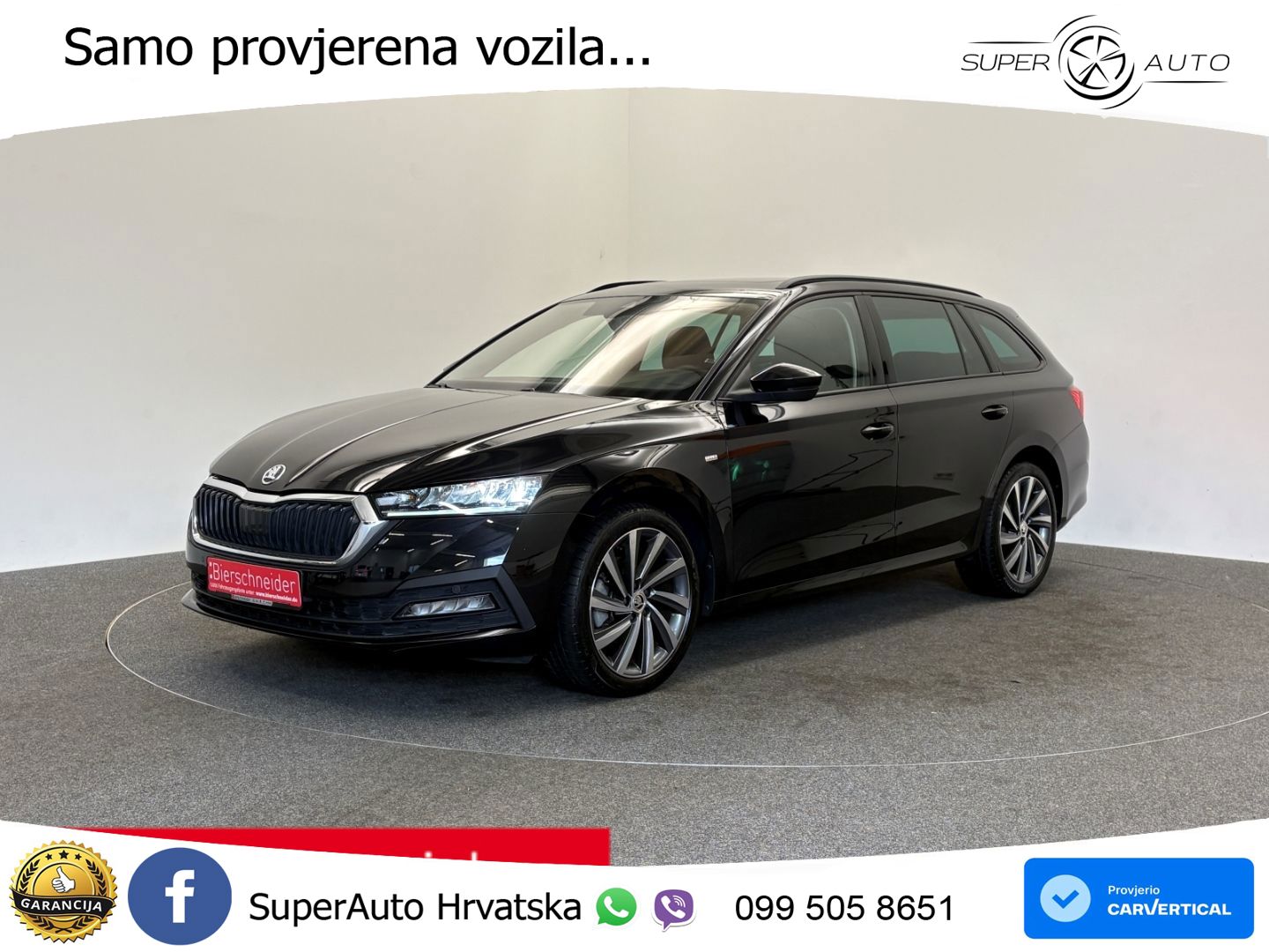 Škoda Octavia Combi 1.5 TSI (150 KS) LED+GR SJED+ACC