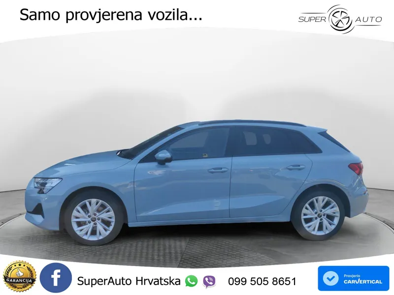 Audi A3 35 TFSI (150 KS) S tronic advanced LED+GR SJED+ACC
