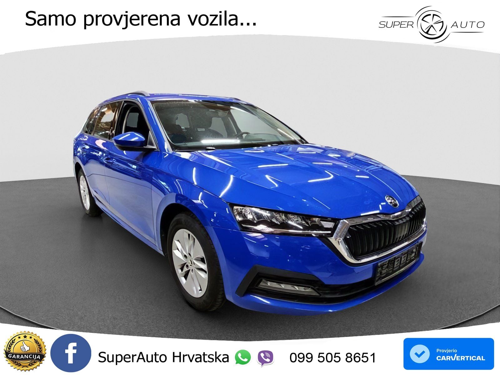 Škoda Octavia Combi 2.0 TDI (150 KS) DSG LED+ACC