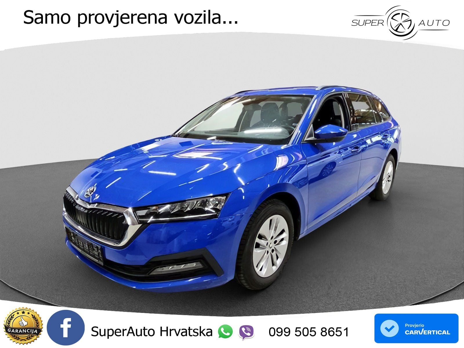 Škoda Octavia Combi 2.0 TDI (150 KS) DSG LED+ACC