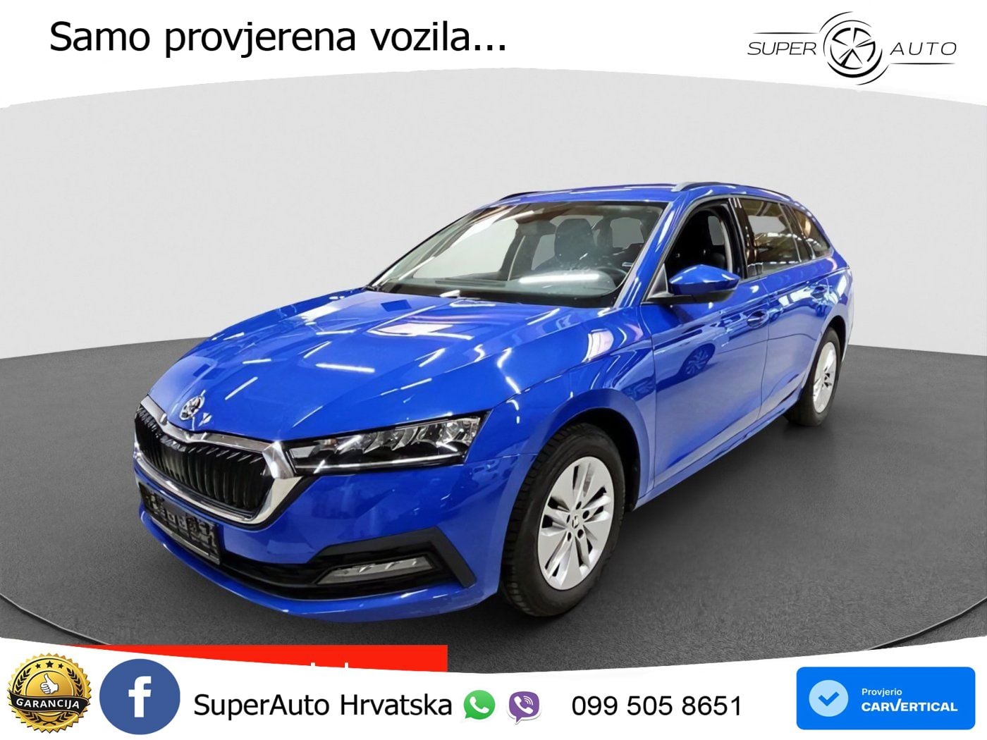 Škoda Octavia Combi 2.0 TDI (150 KS) DSG LED+ACC
