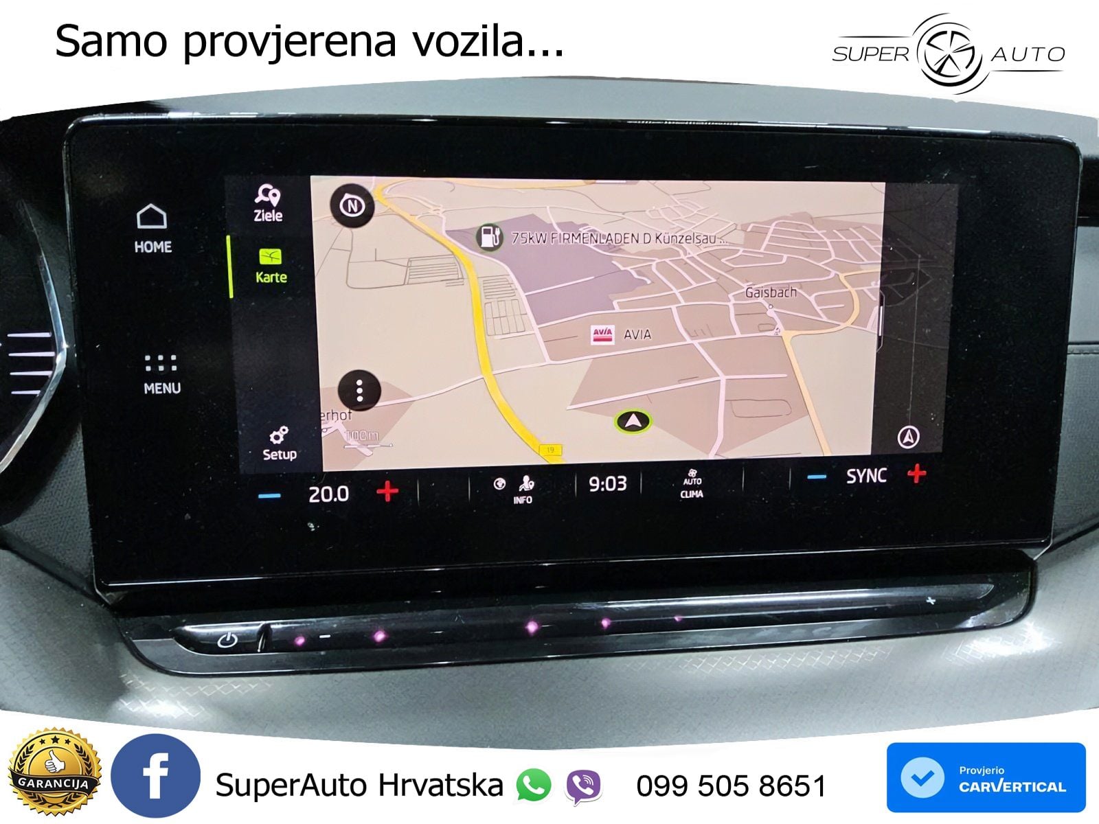 Škoda Octavia Combi 2.0 TDI (150 KS) DSG LED+ACC