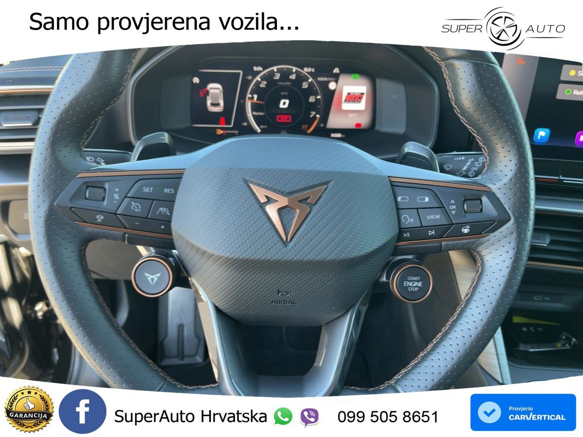 Cupra Formentor VZ5 2.5 TSI (390 KS) 4Drive DSG LED+GR SJED+ACC