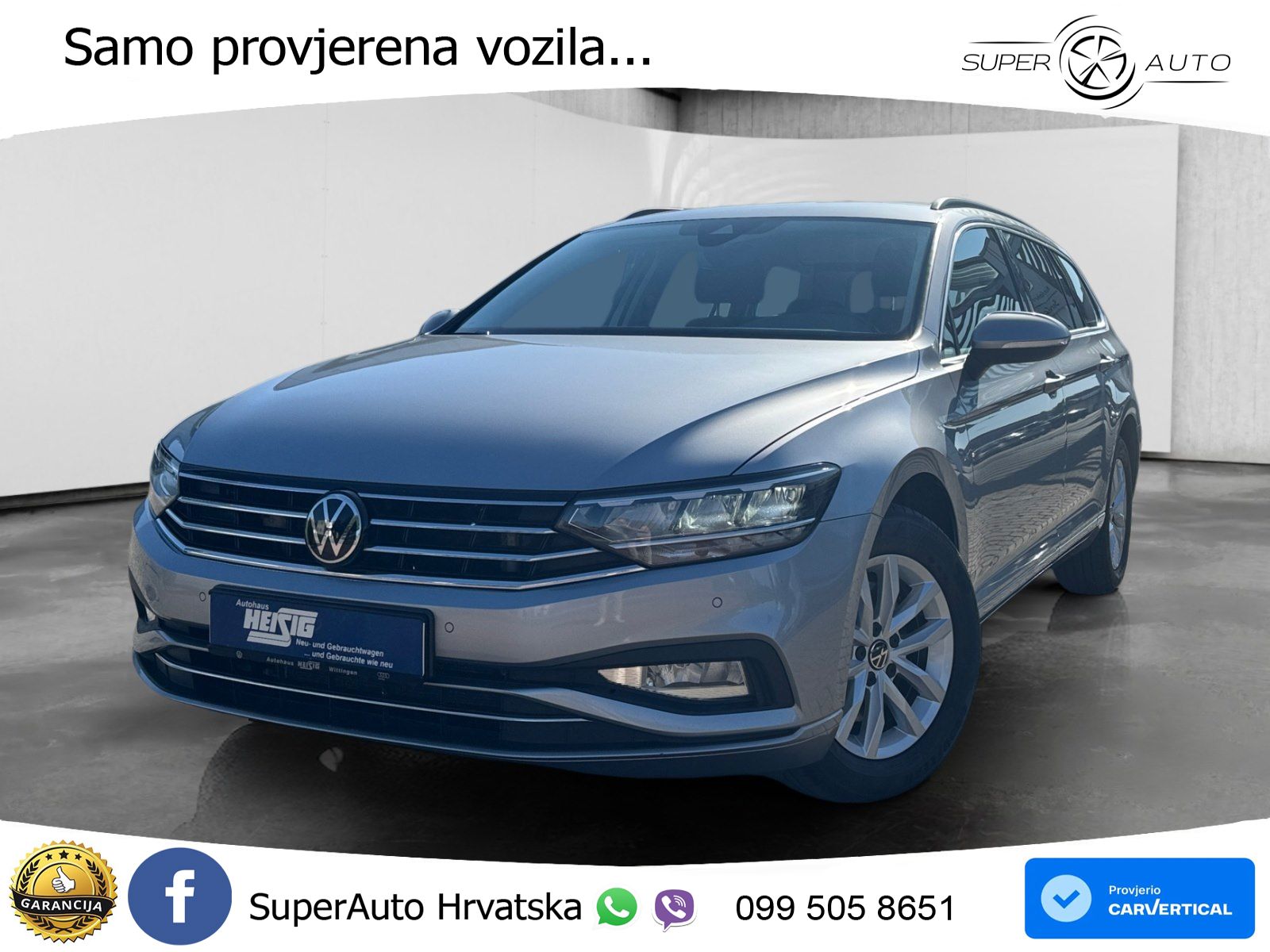 Volkswagen Passat Variant 2.0 TDI (150 KS) Business LED+GR SJED+ACC