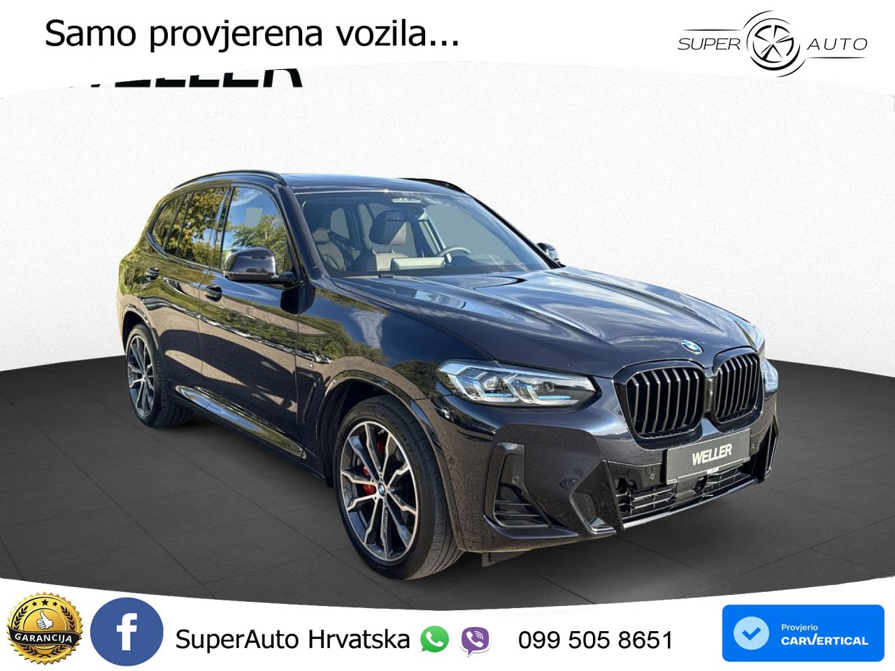 BMW X3 30d xDrive Steptronic M Sport ACC+HEAD+4xGR SJED+360+PANO