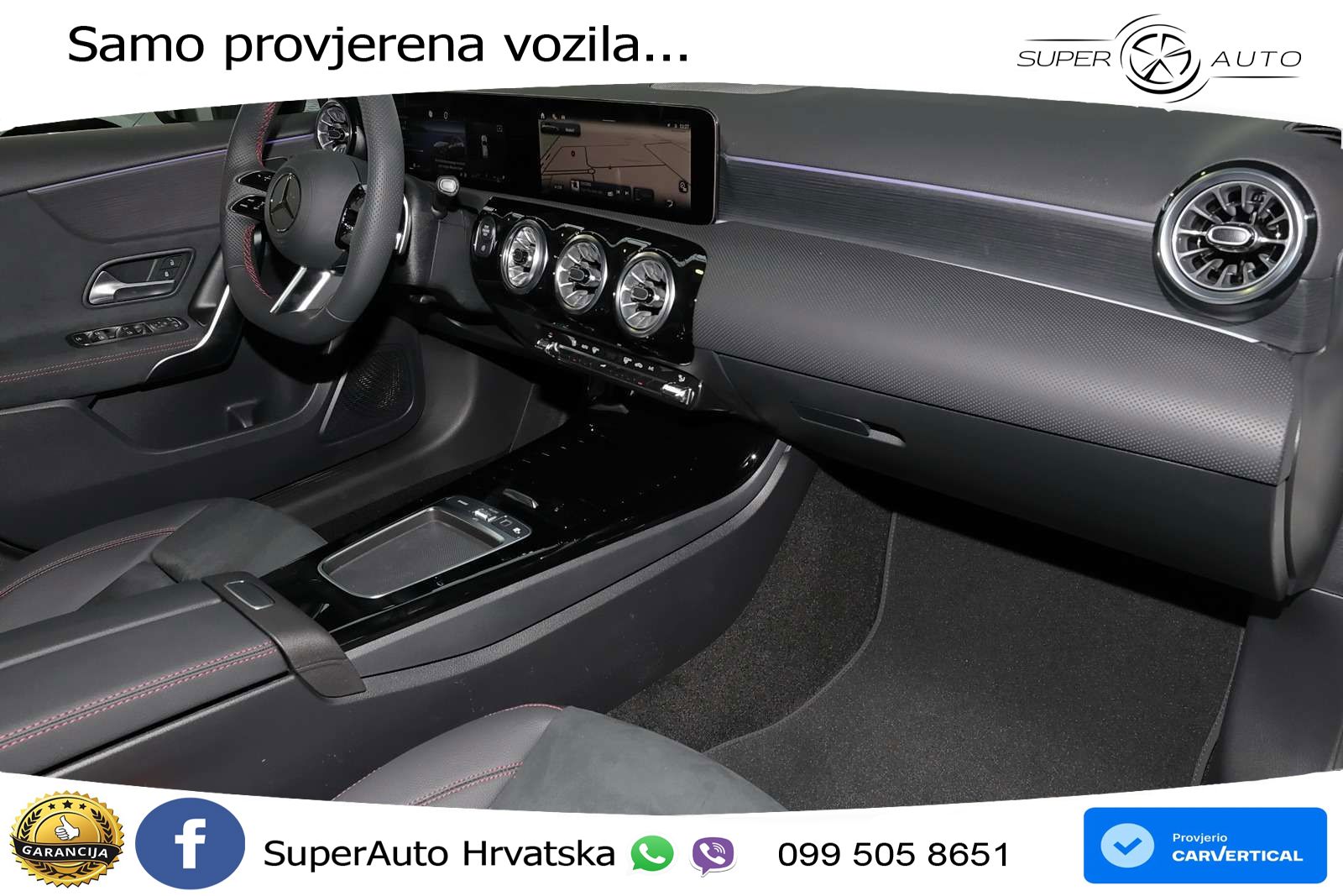 Mercedes-Benz A 200d 8G-DCT AMG LED+GR SJED+ACC