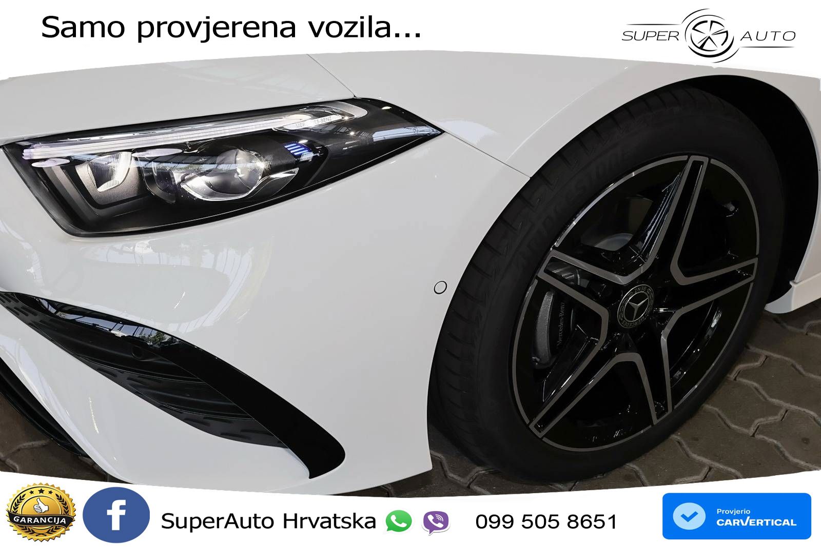 Mercedes-Benz A 200d 8G-DCT AMG LED+GR SJED+ACC