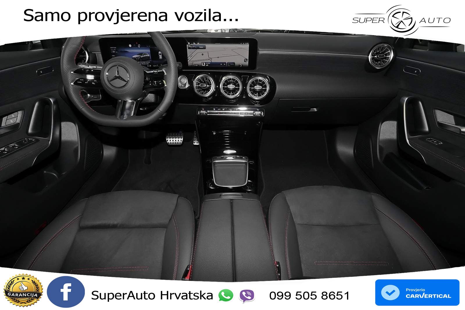 Mercedes-Benz A 200d 8G-DCT AMG LED+GR SJED+ACC