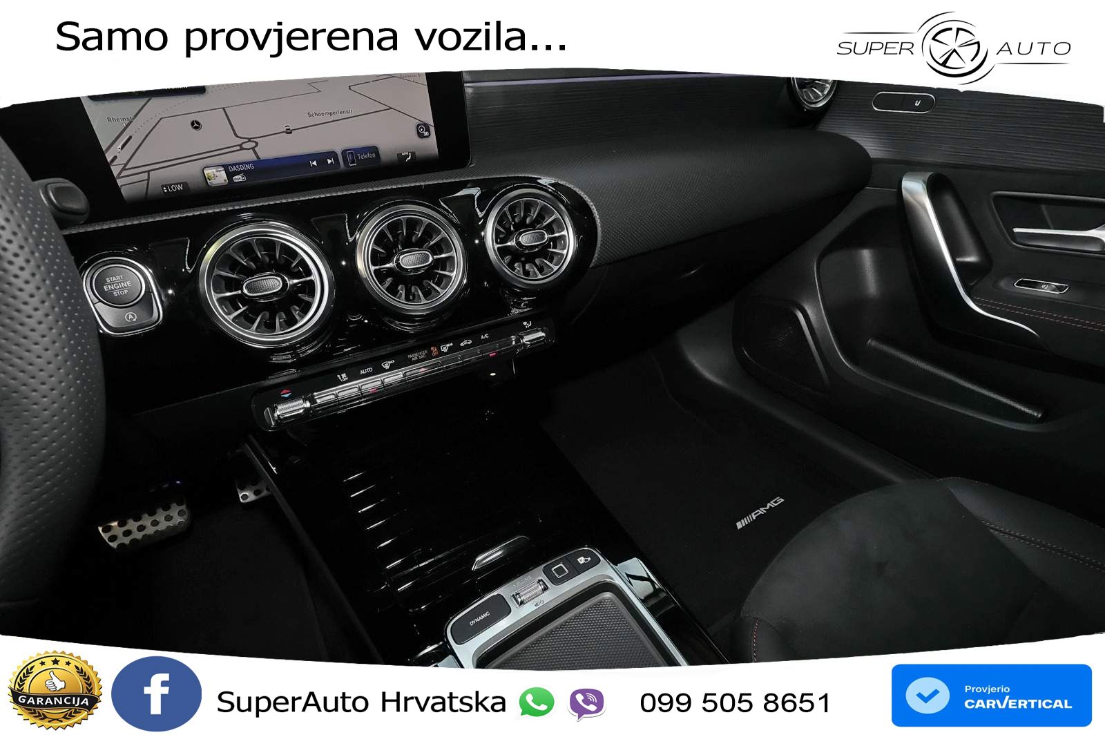 Mercedes-Benz A 200d 8G-DCT AMG LED+GR SJED+ACC