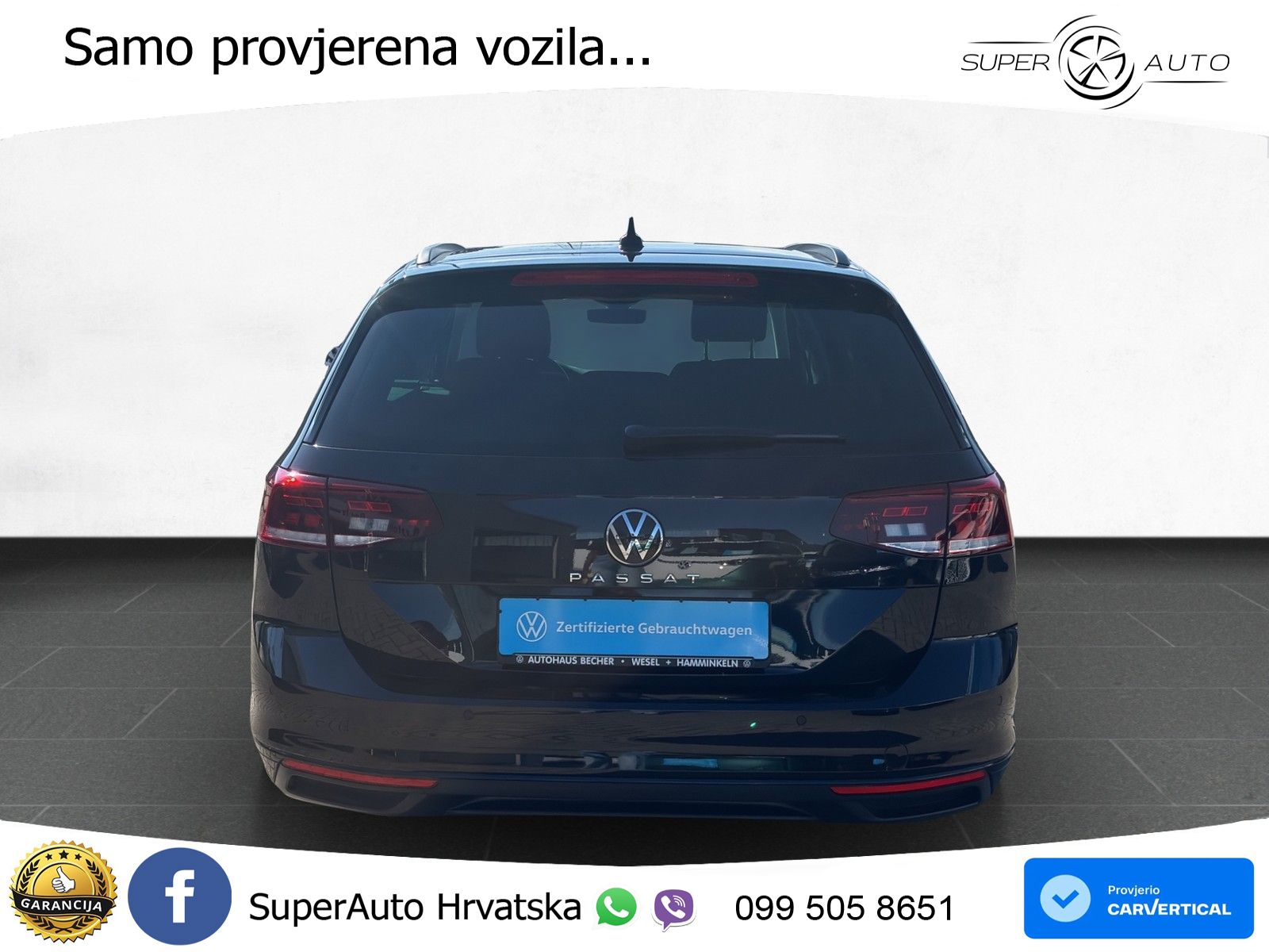 Volkswagen Passat Variant 2.0 TDI (150 KS) DSG Business LED+GR SJED+ACC