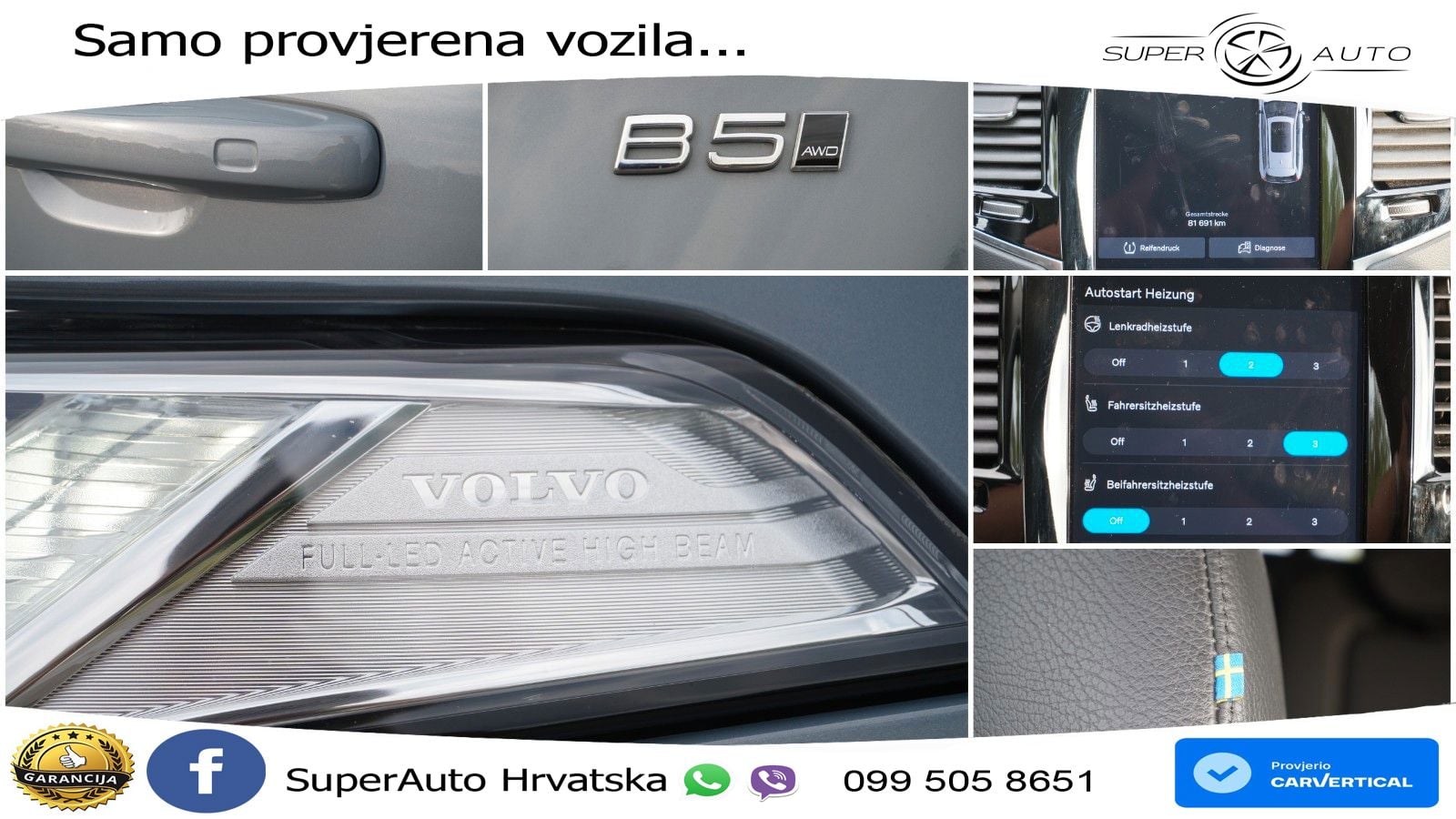 Volvo XC90 2.0 B5 Diesel AWD Automatic LED+GR SJED+ACC