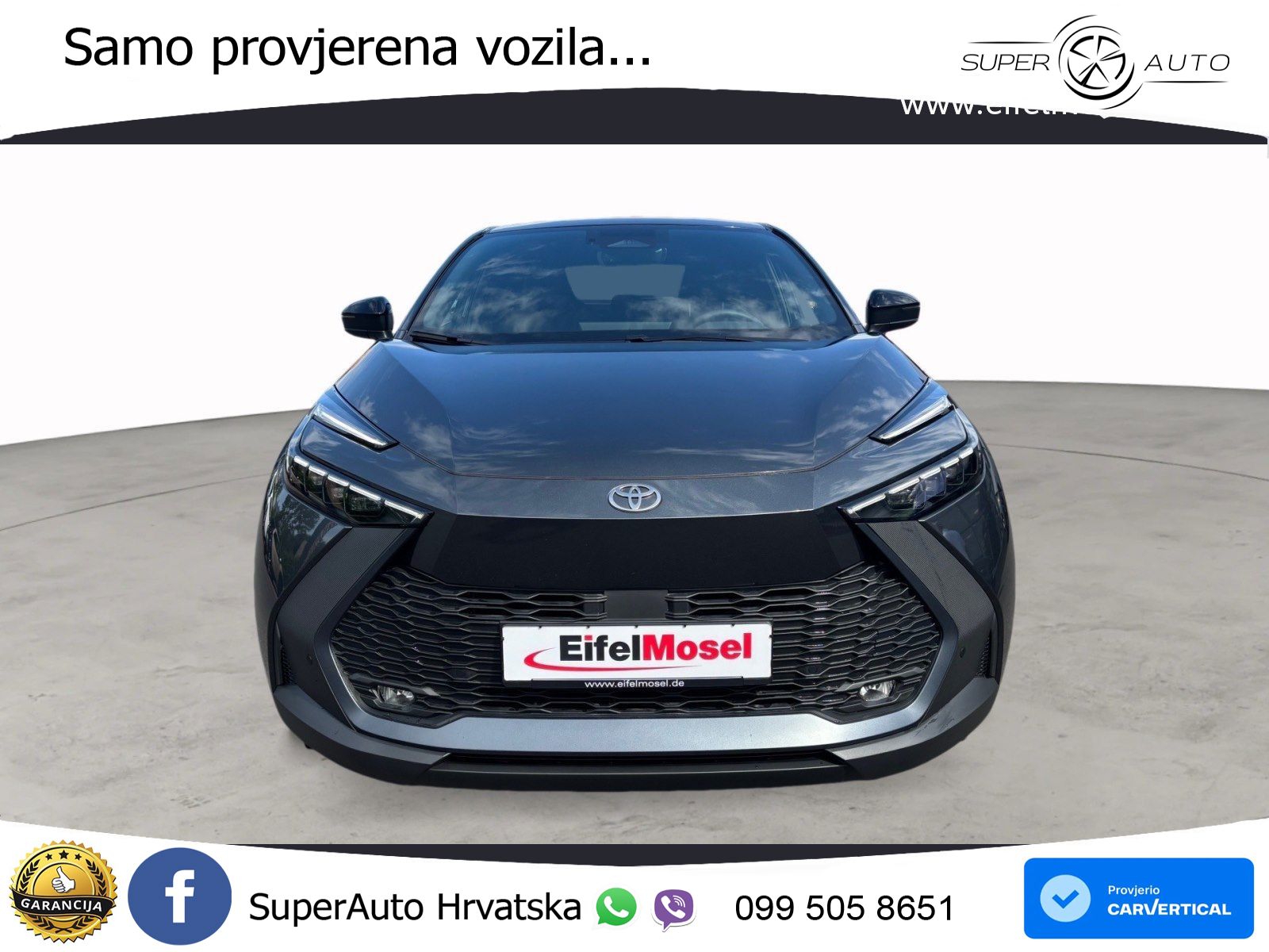 Toyota C-HR 2.0 (198 KS) Hybrid e-CVT Team Deutschland LED+GR SJED+ACC