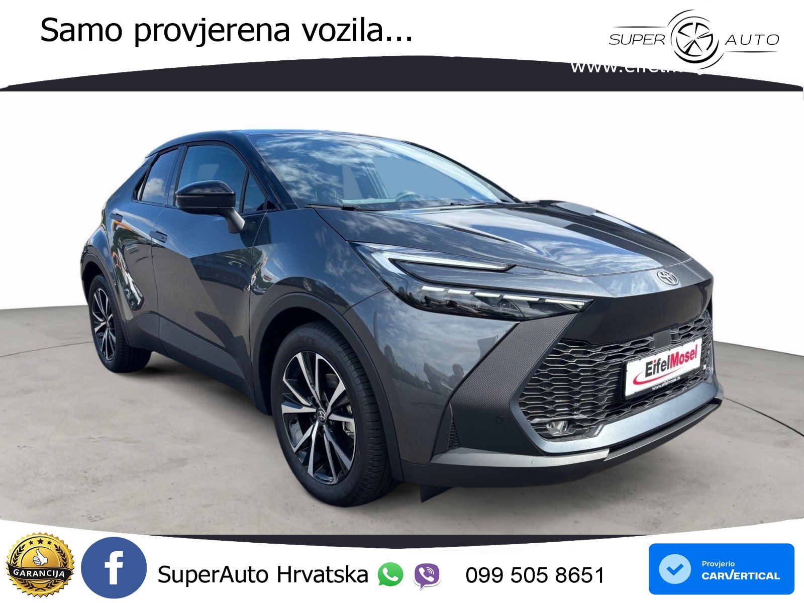 Toyota C-HR 2.0 (198 KS) Hybrid e-CVT Team Deutschland LED+GR SJED+ACC
