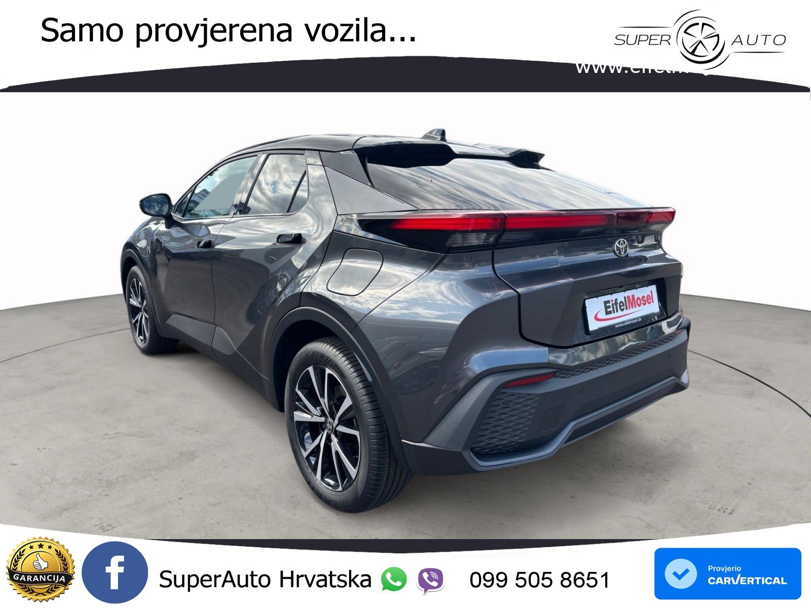 Toyota C-HR 2.0 (198 KS) Hybrid e-CVT Team Deutschland LED+GR SJED+ACC
