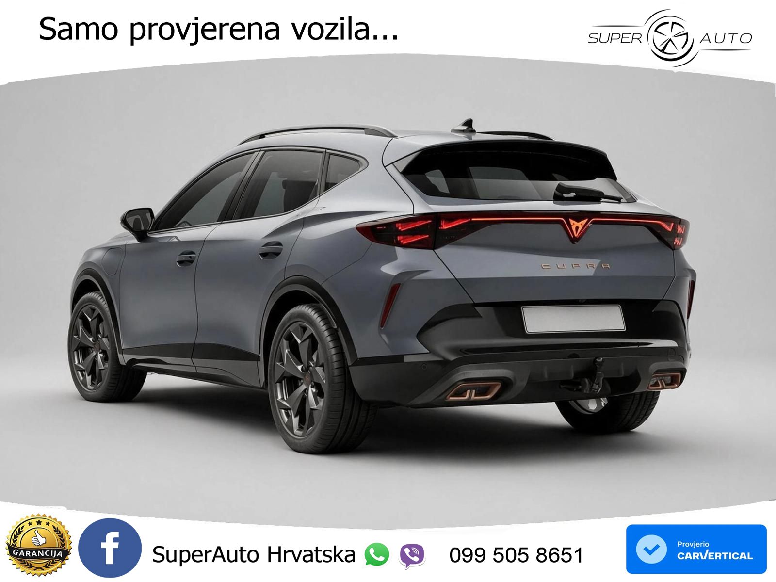 Cupra Formentor 1.5 TSI (204 KS) e-Hybrid DSG LED+GR SJED+ACC