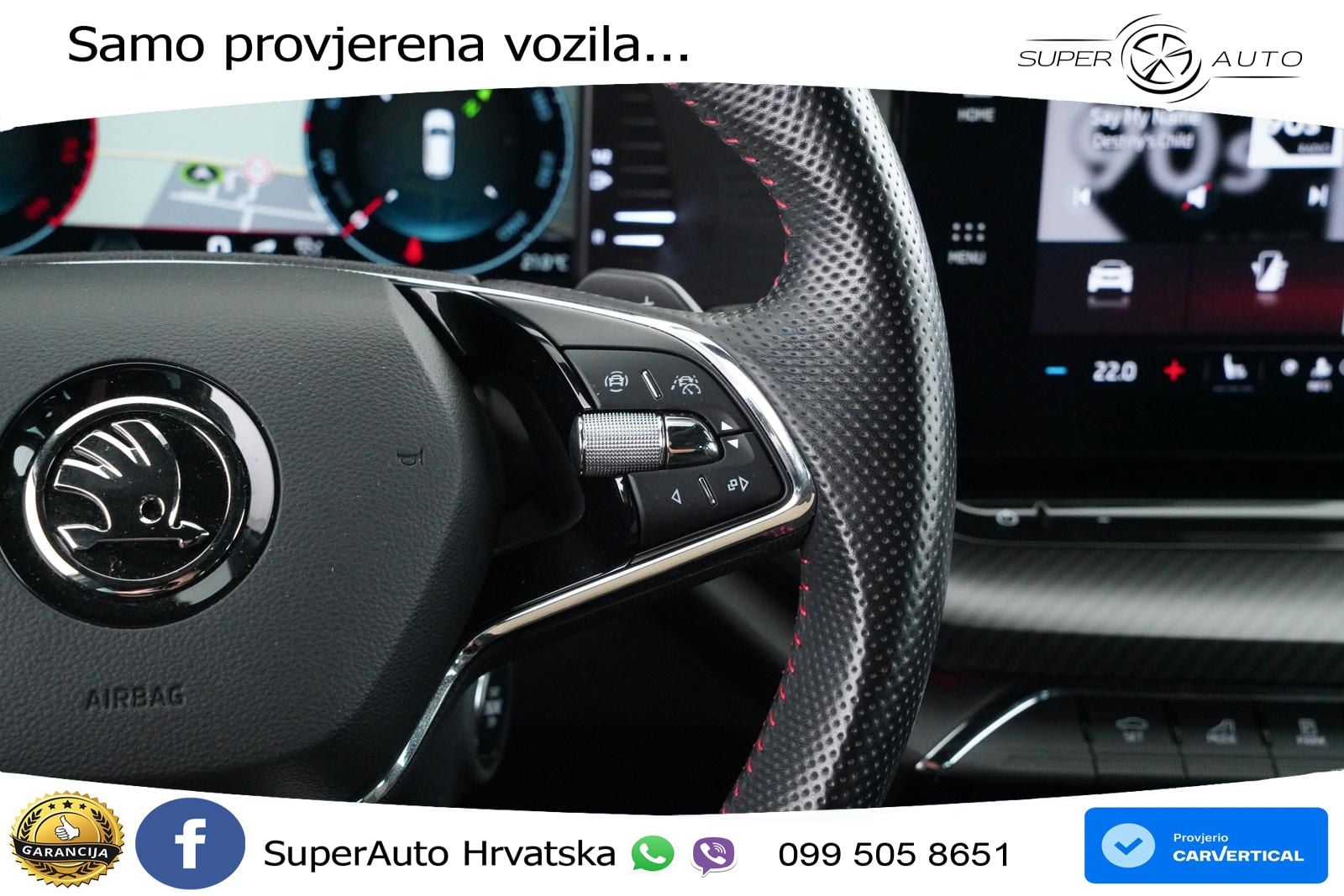 Škoda Octavia Combi RS 2.0 TDI (200 KS) DSG LED+GR SJED+ACC