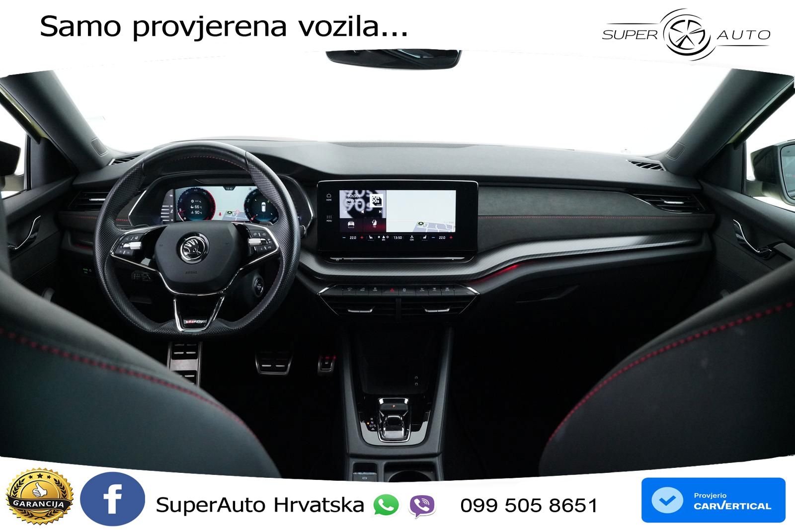 Škoda Octavia Combi RS 2.0 TDI (200 KS) DSG LED+GR SJED+ACC