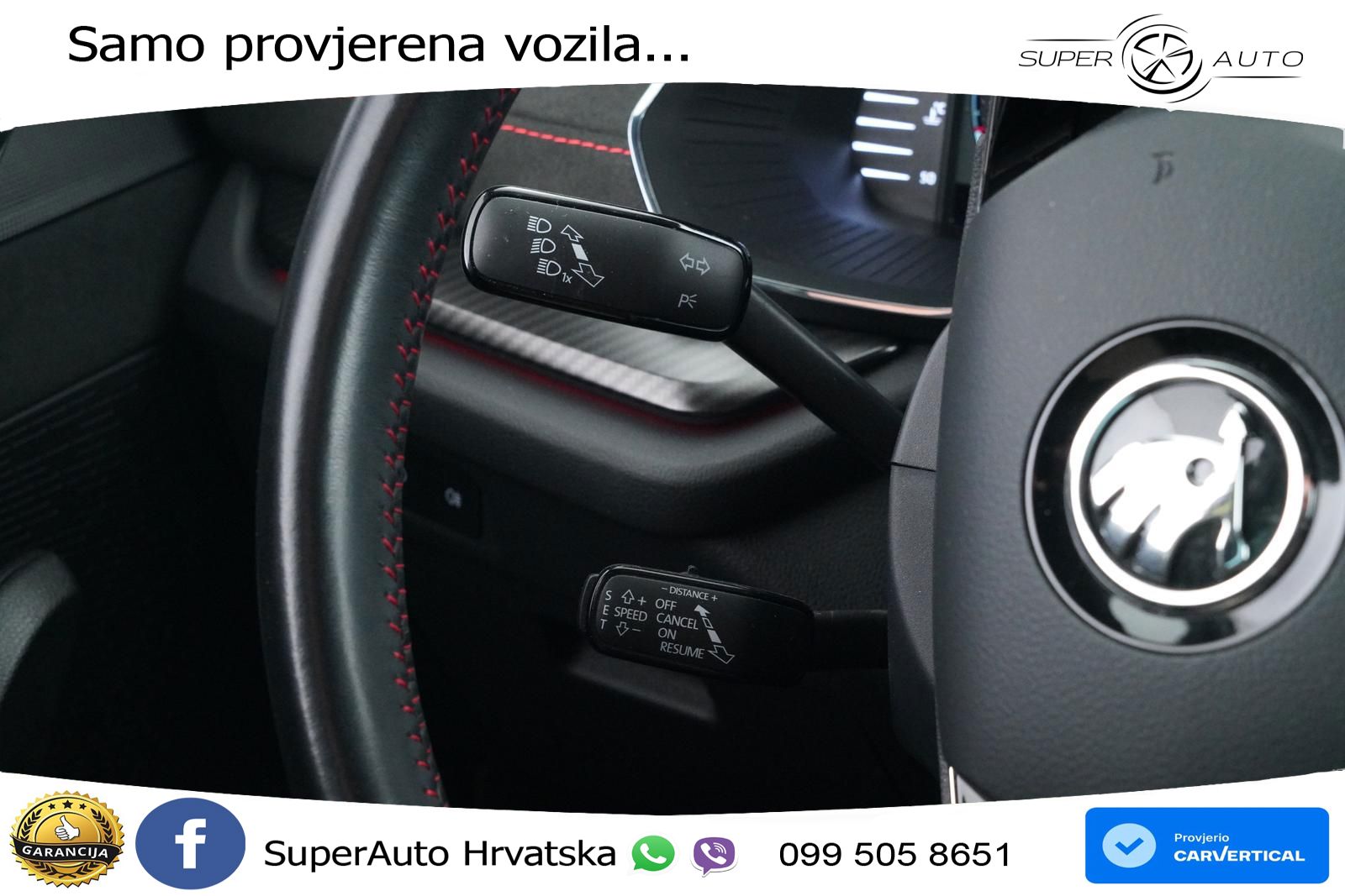 Škoda Octavia Combi RS 2.0 TDI (200 KS) DSG LED+GR SJED+ACC
