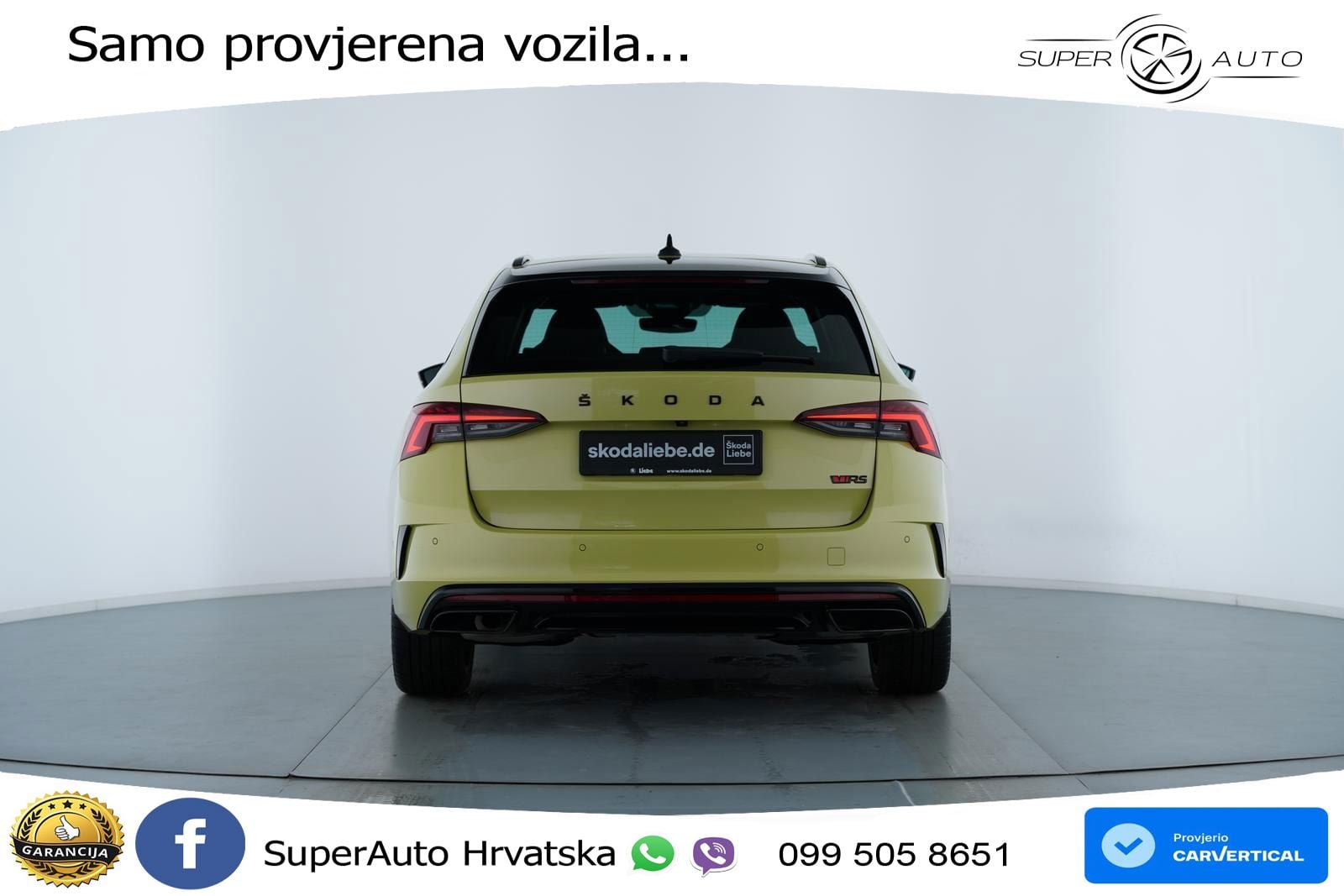 Škoda Octavia Combi RS 2.0 TDI (200 KS) DSG LED+GR SJED+ACC