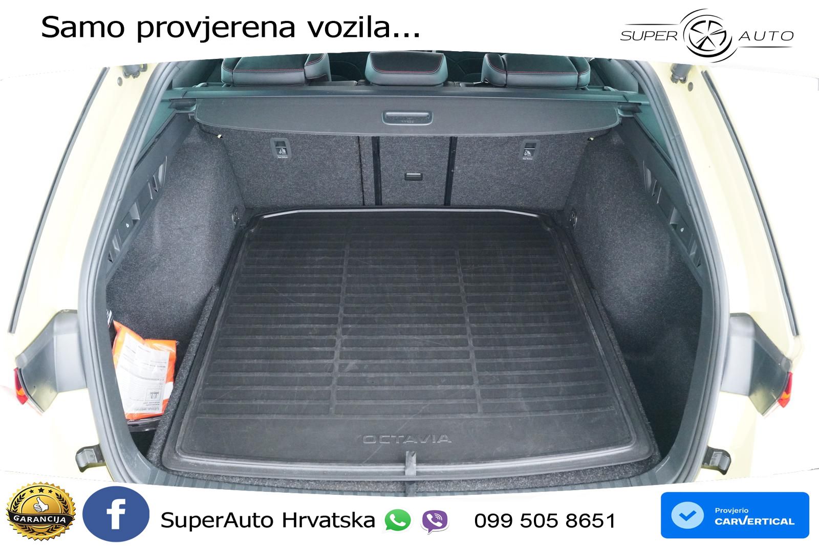 Škoda Octavia Combi RS 2.0 TDI (200 KS) DSG LED+GR SJED+ACC