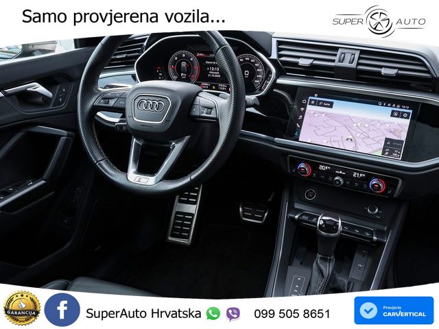 Audi Q3 Sportback 40 TDI (200 KS) quattro S tronic S line LED+GR SJED+ACC