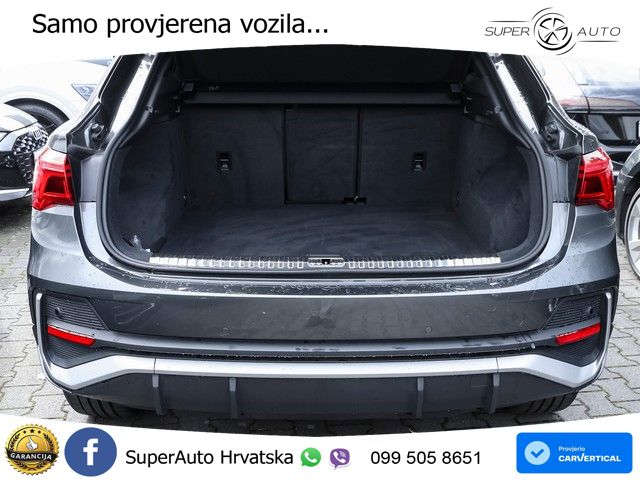Audi Q3 Sportback 40 TDI (200 KS) quattro S tronic S line LED+GR SJED+ACC