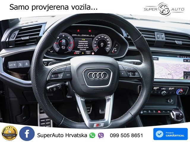 Audi Q3 Sportback 40 TDI (200 KS) quattro S tronic S line LED+GR SJED+ACC