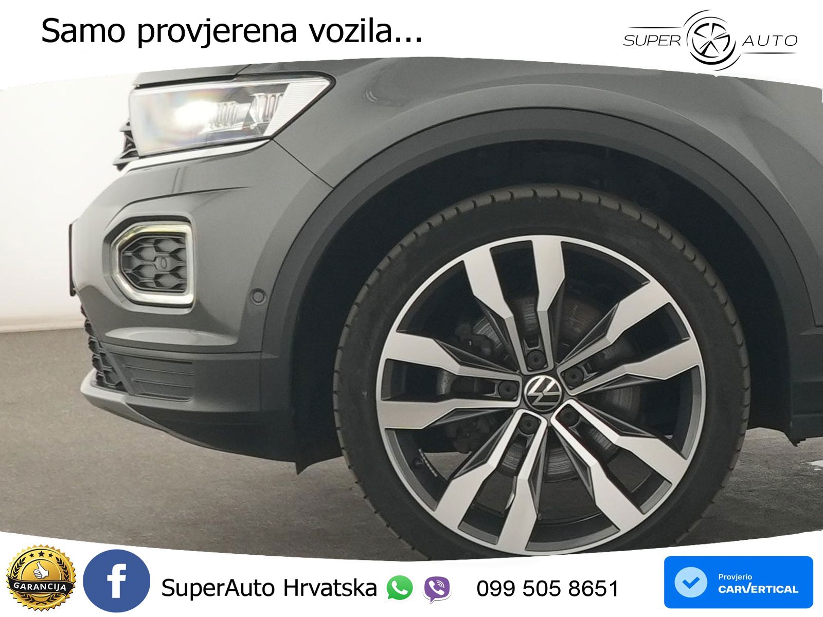 Volkswagen T-Roc I 2.0 TDI (150 KS) DSG LED+GR SJED+ACC