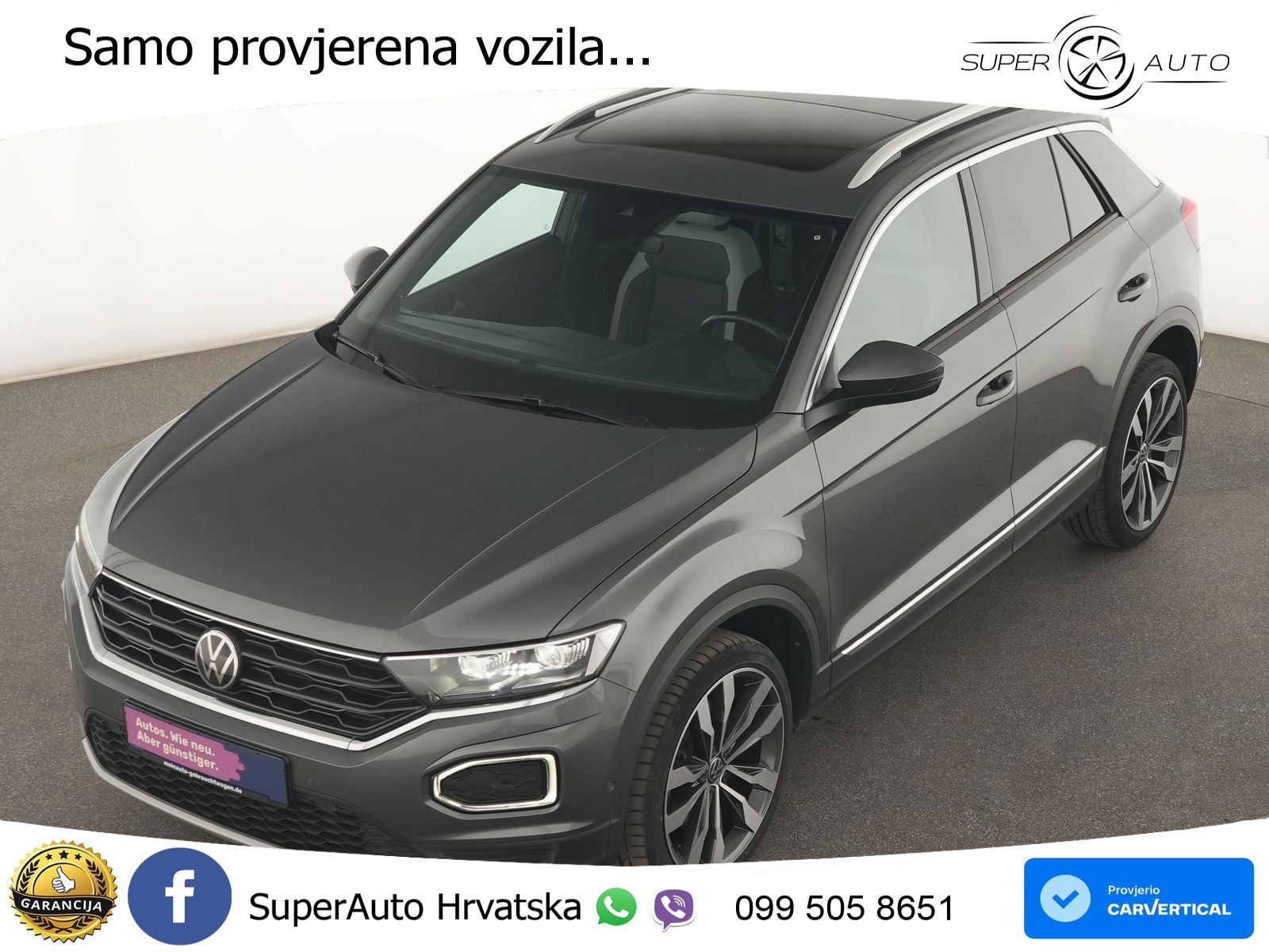 Volkswagen T-Roc I 2.0 TDI (150 KS) DSG LED+GR SJED+ACC