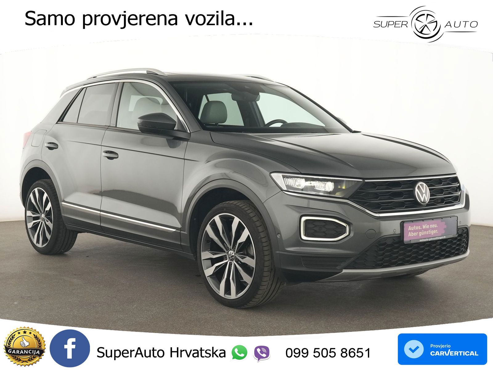 Volkswagen T-Roc I 2.0 TDI (150 KS) DSG LED+GR SJED+ACC