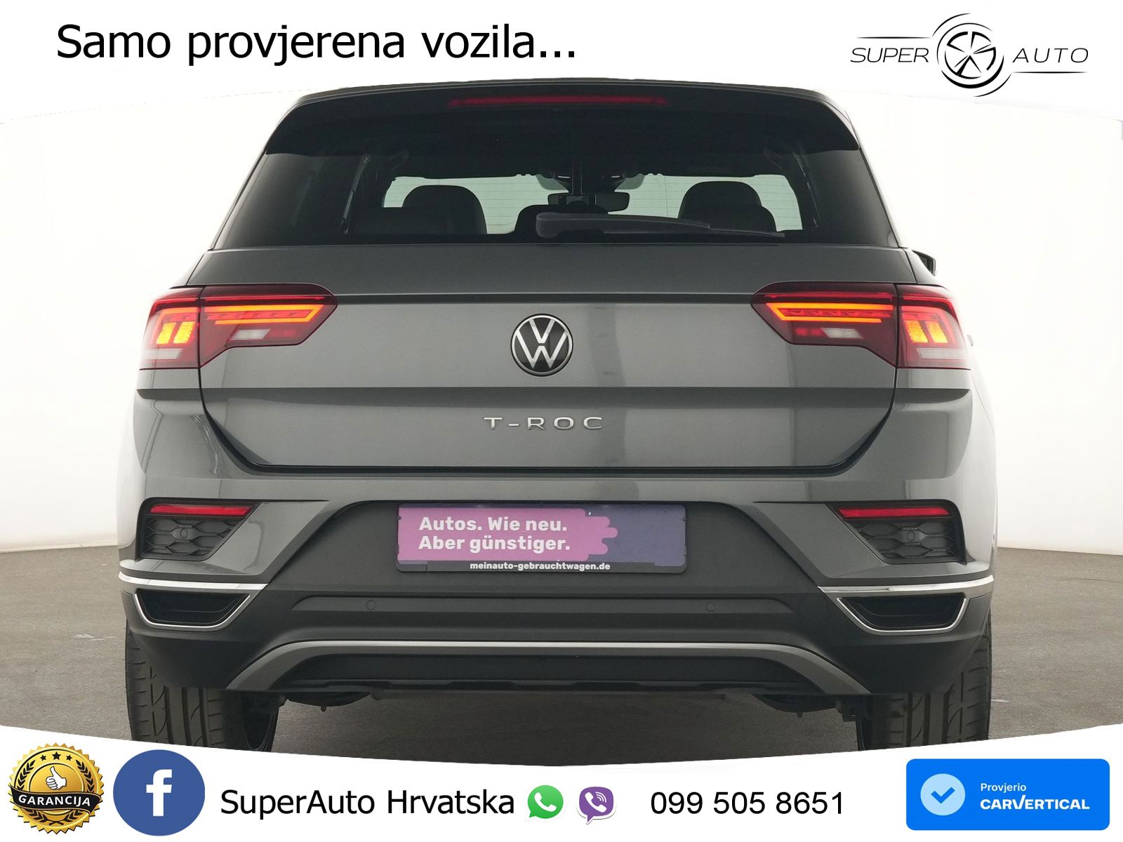 Volkswagen T-Roc I 2.0 TDI (150 KS) DSG LED+GR SJED+ACC